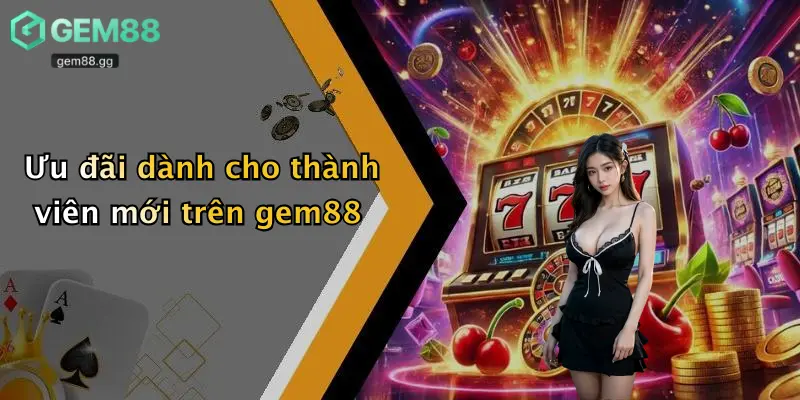 Ưu đãi dành cho thành viên mới trên gem88